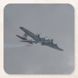 Beautiful Vintage Wartime Aeroplane Coaster Set