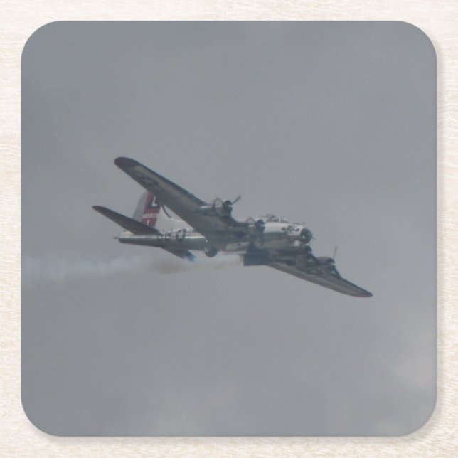 Beautiful Vintage Wartime Aeroplane Coaster Set (Front)