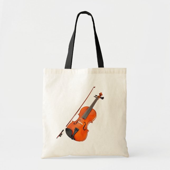Beautiful Viola Musical Instrument Tote Bag (Front)
