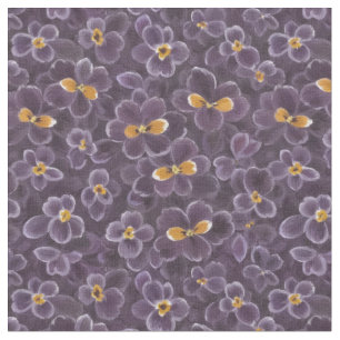 Beautiful Violets Fabric