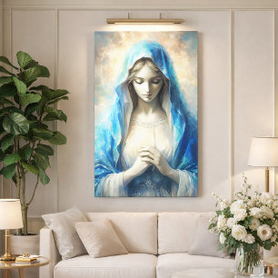 Beautiful Virgin Mary Canvas Print