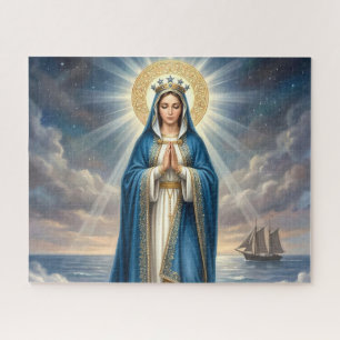 Beautiful Virgin Mary Jigsaw Puzzle