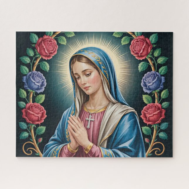 Beautiful Virgin Mary Jigsaw Puzzle (Horizontal)