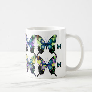 Beautiful Vivid and Elegant Butterflies Pattern Coffee Mug