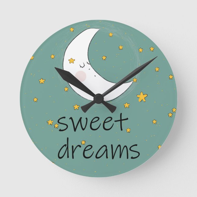 BEAUTIFUL WALL CLOCK SWEET DREAMS (Front)
