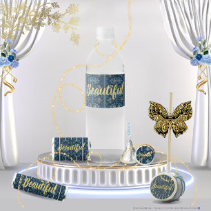 Beautiful Water Bottle Labels by Poet Adiela Akoo