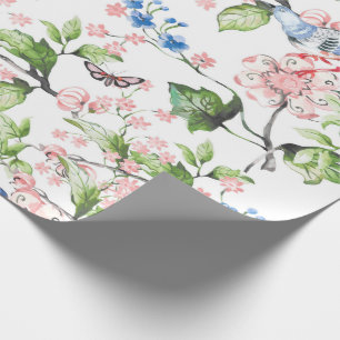 Beautiful, water colour,hand painted nature scene, wrapping paper