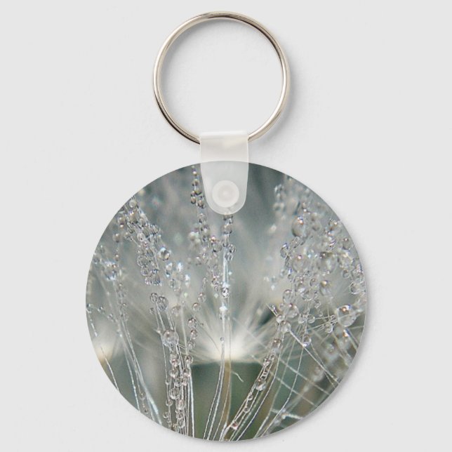 Beautiful water droplets key ring (Front)