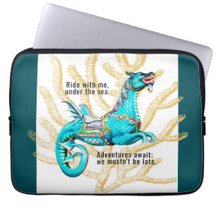 Beautiful Water Horse Inspirational Laptop Case