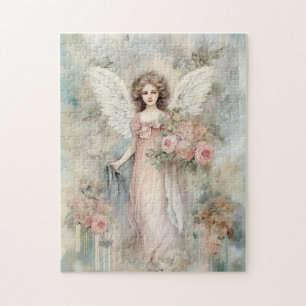 Beautiful Watercolor Angel Jigsaw Puzzle