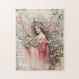 Beautiful Watercolor Angel Jigsaw Puzzle