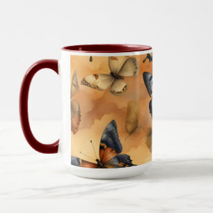 Beautiful Watercolor Butterflies Mug