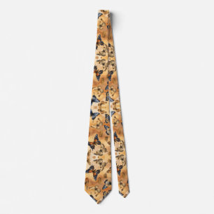 Beautiful Watercolor Butterflies  Tie