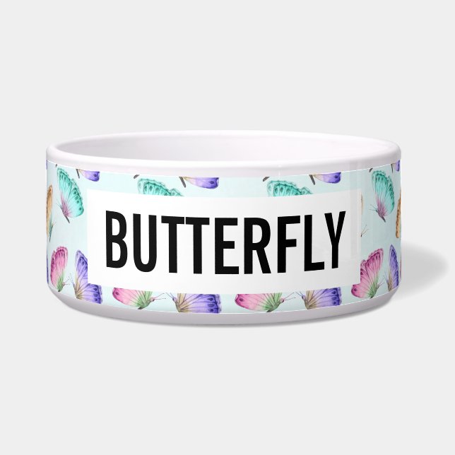 Beautiful Watercolor Butterfly Pattern (Front)