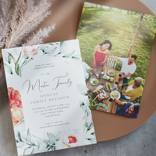 Beautiful Watercolor Family Reunion Photo (Creator Uploaded)