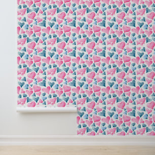Beautiful Watercolor Flor Pattern Wallpaper