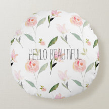 Beautiful Watercolor Floral Blush Pink