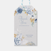 Beautiful Watercolor Flower Thank You