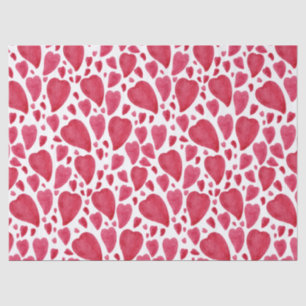 Beautiful Watercolor Heart  Tissue Paper