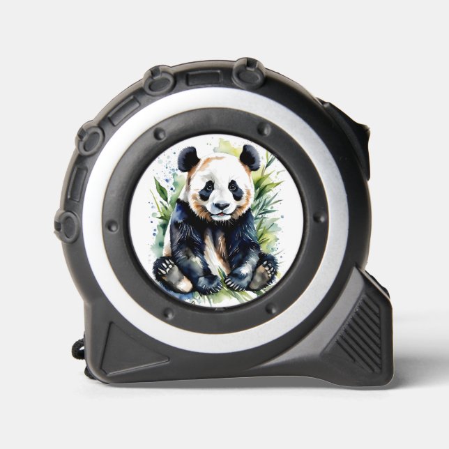 Beautiful Watercolor Panda Bear  1 (Front)