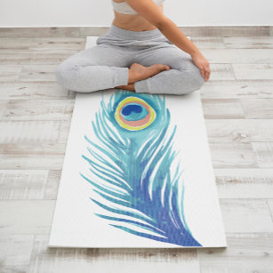 Boho Yoga Mat, Custom Personalized Yoga Mat, Exercise Mats