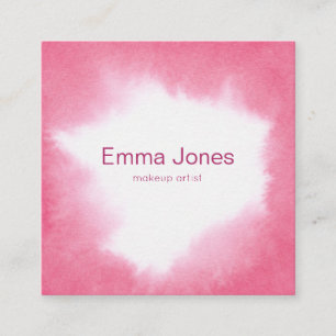 Beautiful Watercolor Rose Business Cards