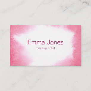 Beautiful Watercolor Rose Business Cards