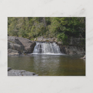 Beautiful Waterfall In Appalachian Mountains Postcard
