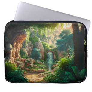 Beautiful Waterfall  Laptop Sleeve