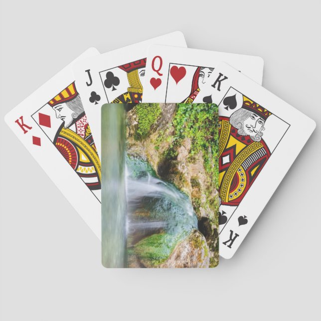 Beautiful Waterfall Playing Cards (Back)