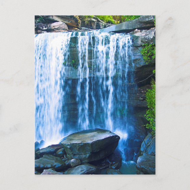 Beautiful  waterfall postcard (Front)