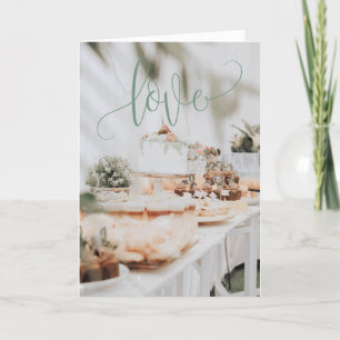 Beautiful Wedding/Anniversary Greeting Card