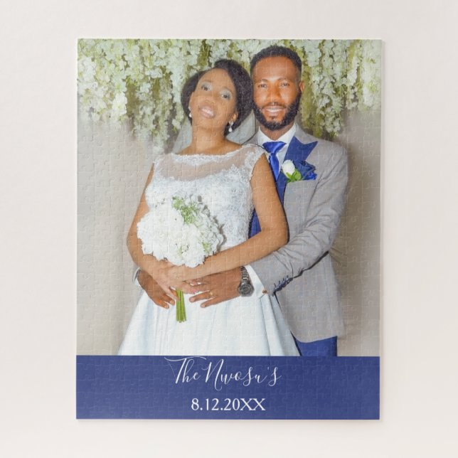 Beautiful Wedding Bride and Groom  Jigsaw Puzzle (Vertical)