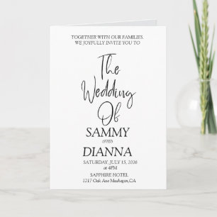 Beautiful Wedding Card
