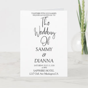 Beautiful Wedding Card