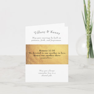 BEAUTIFUL WEDDING GREETING CARD