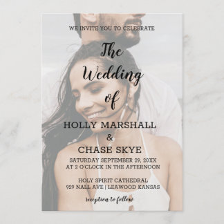 Beautiful Wedding Invitation