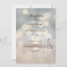 Beautiful wedding invitation Map