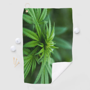 Beautiful Weed Golf Towel