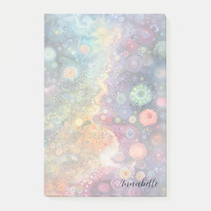 Beautiful Whimsical Colourful Back to School  Post-it Notes