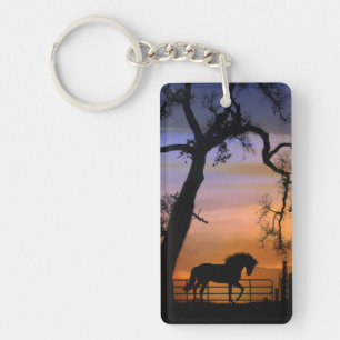 Beautiful whimsical Horse Key Chain