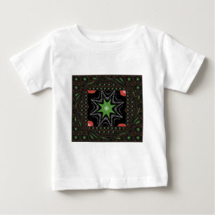 Beautiful Whirling stars background Print vector  Baby T-Shirt