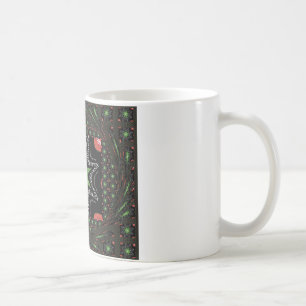 Beautiful Whirling stars background Print vector  Coffee Mug