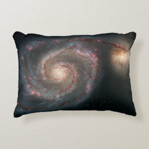 Beautiful  Whirlpool Galaxy Decorative Cushion
