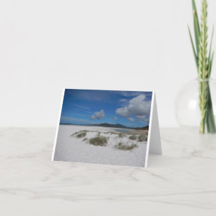 Beautiful White Beach in Australia Greeting Card