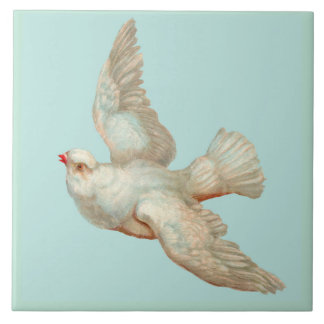 beautiful white dove tile