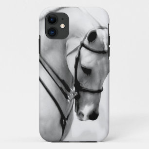 Beautiful white Horse head iPhone 11 Case