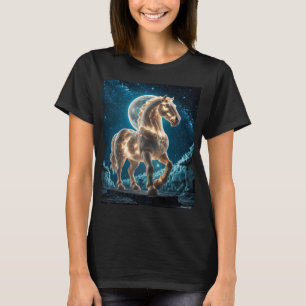 Beautiful White Lights Horse T-Shirt