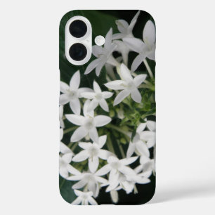 Beautiful White Tropical Flowers iPhone 16 Case