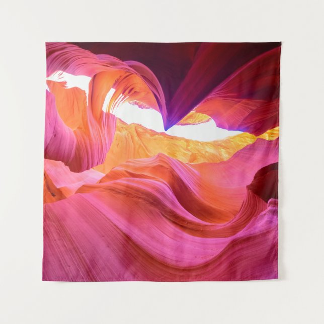 Beautiful wide angle view of amazing sandstone for tapestry (Front)